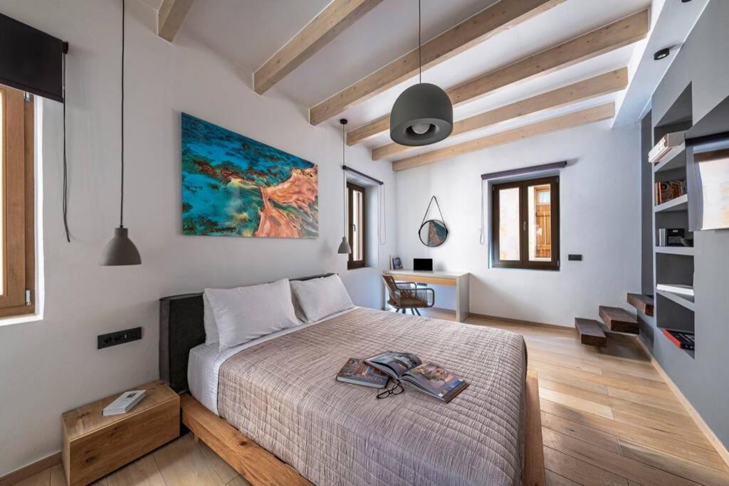 Casa Eva With Outdoor Heated Jacuzzi And Hamam Villa Chania  Exterior photo