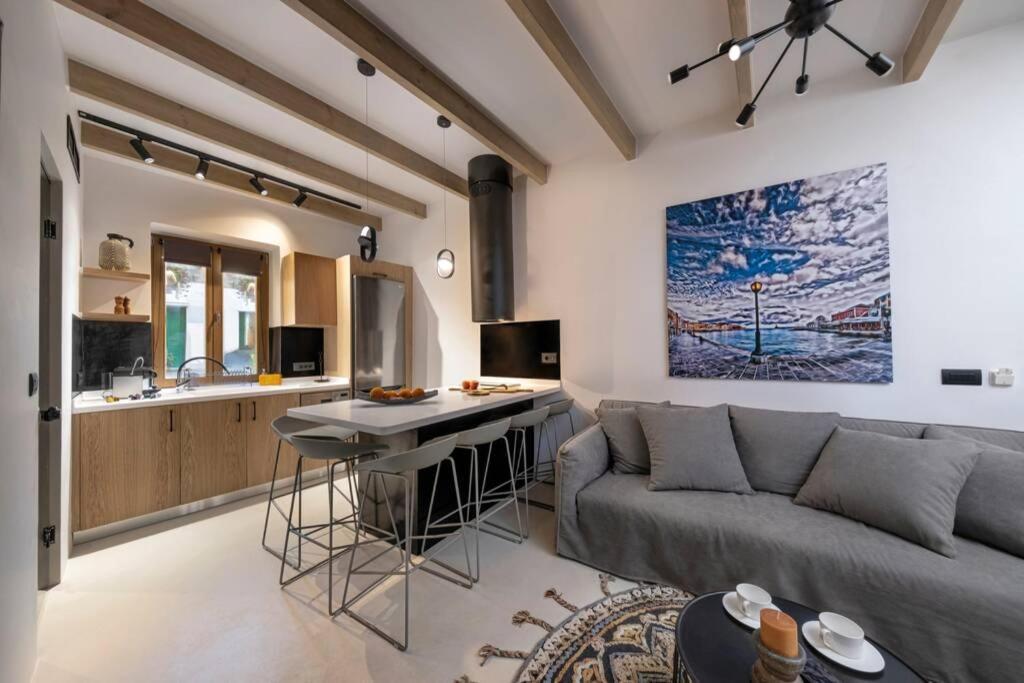 Casa Eva With Outdoor Heated Jacuzzi And Hamam Villa Chania  Exterior photo