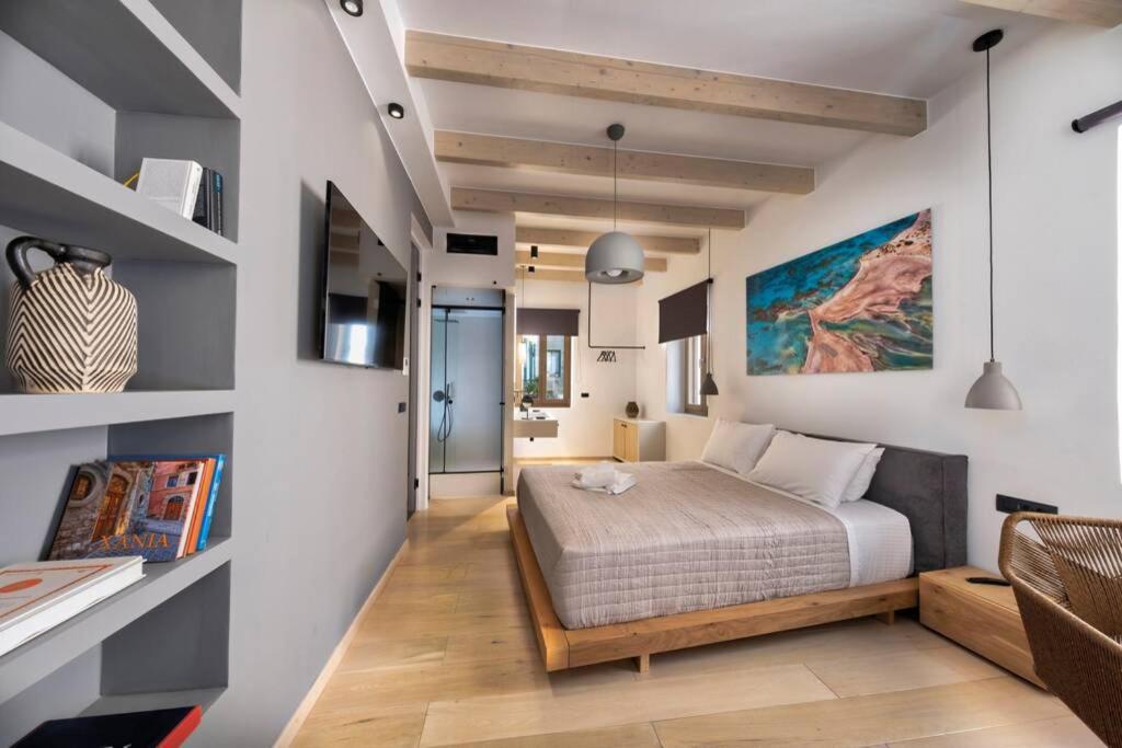 Casa Eva With Outdoor Heated Jacuzzi And Hamam Villa Chania  Exterior photo