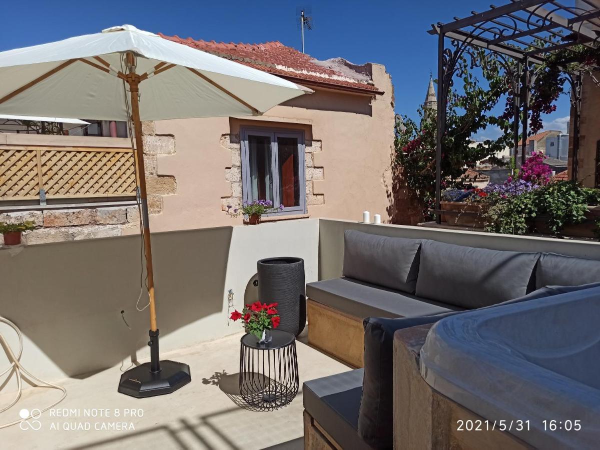 Casa Eva With Outdoor Heated Jacuzzi And Hamam Villa Chania  Exterior photo