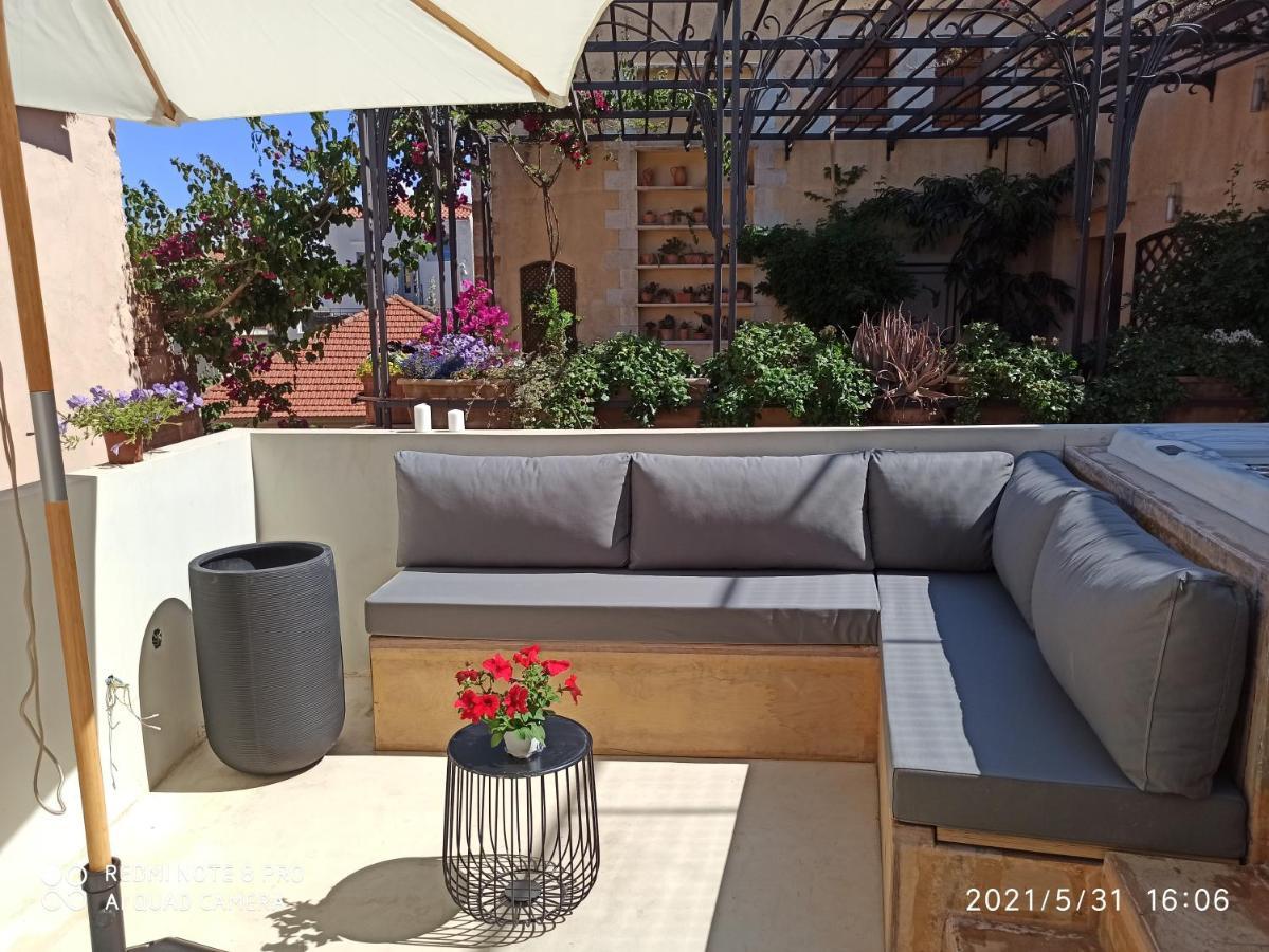 Casa Eva With Outdoor Heated Jacuzzi And Hamam Villa Chania  Exterior photo