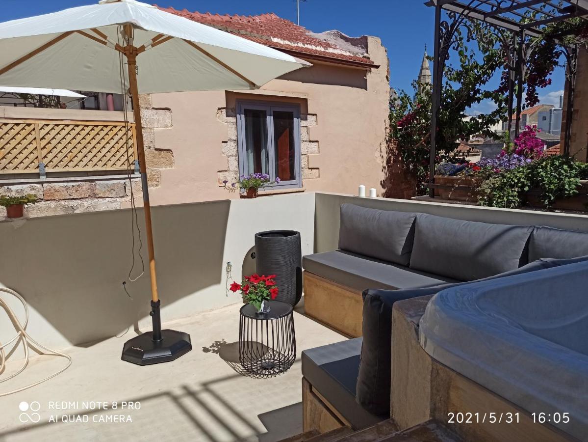 Casa Eva With Outdoor Heated Jacuzzi And Hamam Villa Chania  Exterior photo